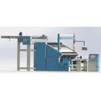 China Intelligent Textile Finishing Machine Textile Inspection Rolling Machine High Efficiency Feed on sale
