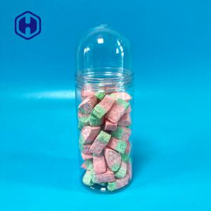 China Leak Proof Clear 420ml Dome Clear Plastic Cans For Cookies supplier