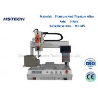 China Step Motor Photoelectric Switch Screw Locking / Fastening Machine With 3 Axis HS-SL331 on sale