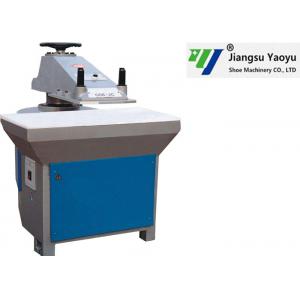 China 1.5 KW Hydraulic Swing Arm Cutting Machine For Cotton Textiles / Hard Paper supplier