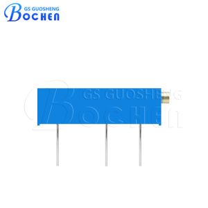 China 3006 Multi Turn Rectangular Cermet Trimmer Precision Potentiometer 10ohm~10mohm wholesale