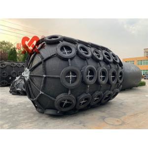China Yokohama Type Floating Pneumatic Marine Rubber Fenders With Chain And Tire Net supplier