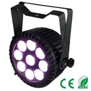 China IP65 Outdoor Par Can 9pcs 10w Rgbw 4in1 / 5in1 DMX  disco dj stage lighting Decoration supplier