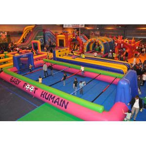 Giant Indoor Sport Game Inflatable Soccer Kick Field , Inflatable Court for Soccer Kicking