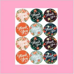 Thank You Lover Christmas Gift Stickers Labels Tag Personalised Printable