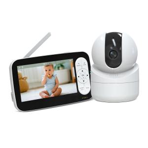 China Monitor inteligente para bebés con video inalámbrico de 5 pulgadas y monitor Full HD de 2 vías con cámara PTZ para niñera y audio de 2 vías para el hogar inteligente supplier