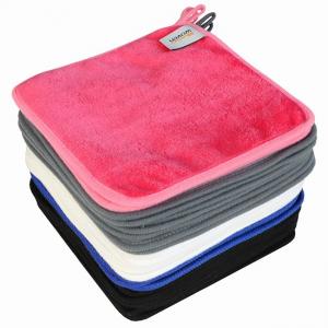 China 12x12cm Makeup Eraser Towel Free Sample Microfiber supplier