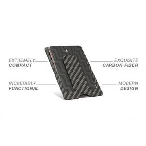 China One Handed High Toughness 10g Real Carbon Fiber Wallet supplier