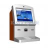 Currency Exchange Wall Mount Touchscreen Kiosk With Cash Acceptor