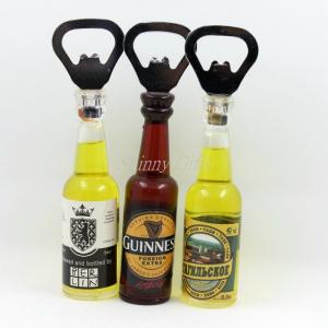 China Shinny Gifts Promo Gifts Bottle Opener with Fridge Magnet Sticker supplier