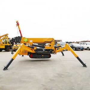 360 Degree Hydraulic Slewing JIB Cranes 3000kg Crawler Cantilever Spider Crane