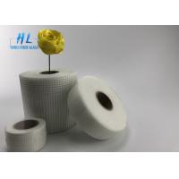 China 45mm * 90m White Color Self Adhesive Drywall Tape , Adhesive Fiberglass Mesh Tape on sale