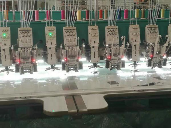 Computer Controlled Embroidery Machine / Clothing Embroidery Machine Oem Service