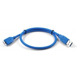 Blue USB3.0 A-type to USB3.0 micro B-type for print machine cable, 1.5m 2m 3m