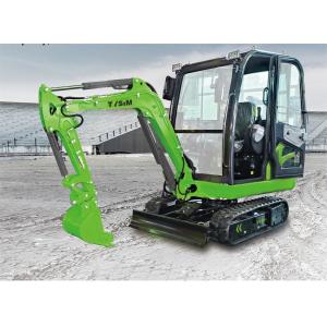 Durable Crawler Hydraulic Excavator 910kg Weight 1385mm Height 17Mpa