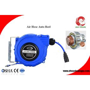 Pneumatic PU MESH extension retractable spring automatic air hose reel with beautiful color