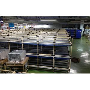 China Custom Structural Steel Storage Pipe Rack For Electronic Equipment , FIFO Flow Type supplier