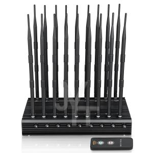 China World First 18 antennas all-in-one  5.2G 5.8G all frequencies Signal jammer With Remote Control supplier