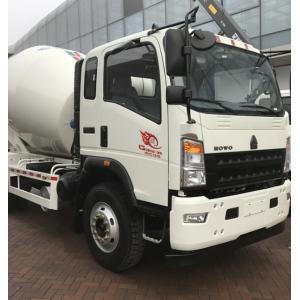 Sinotruk HOWO 4X2 180HP 4cbm Concrete Mixer Truck Zz5167gjbg381CD1