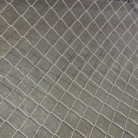China 2.5mm Decorative Chain Link Fence Galvanized Powder Coated Finish Width Varies on sale