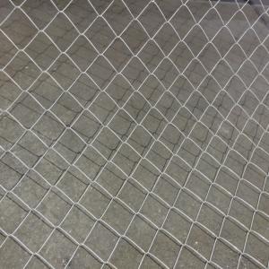 2.5mm Decorative Chain Link Fence Galvanized Powder Coated Finish Width Varies