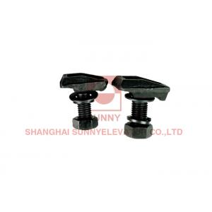 Elevator Parts Elevator Guide Rail Clip , T Type Rail Clip T1 T2 T3 T4 T5