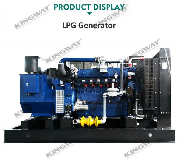 250KW Blue LPG Gas Generator Powered By Yuchai LPG Gas Engine