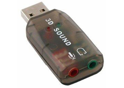 China Tomada de Digitas cinzenta/azul/verde & jogo USB 2,0 3D à placa de som audio, adaptador de USB IO wholesale