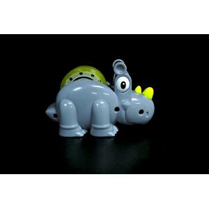 China Two Horn Dinosaur Toy Animal Figures , Jungle Animal Figures For Fast Food Restaurant supplier