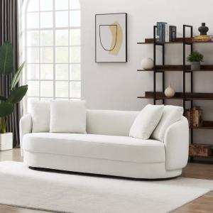 Custom Living Room Fabric Sofas Sectional Genuine Leather Couch