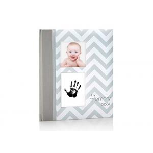 China Memory Gift Baby Milestone Book With Clean Touch Baby Safe Ink Pad supplier