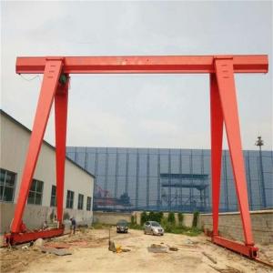 China Used Container Motorized Workshop Single Beam Rubber Tire Gantry Crane 8T 10T supplier