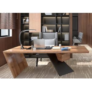 China Classic Manager Office Furniture / Wood Office Desk For Senior Executives Office supplier