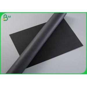 300gram 350gram Smooth Texture Black Paper Sheet In 36" x 48" To Folding Cartons