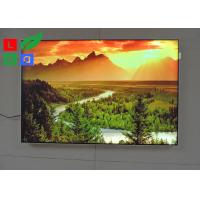 China DC 12V / 24V LED Fabric Light Box Frame For Garment Clothes Store Display on sale