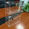 acrylic display boxes clear acrylic boxes with lock