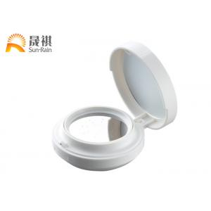 China Plastic White Air Cushion Compact BB Foundation Powder Case SF0808B wholesale