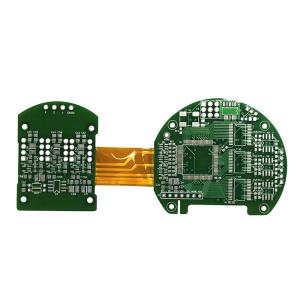 UL Green Soldermask 4 Layer ENIG Lead Free Flex Rigid PCB