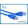 23/24AWG CU Cat6 Ethernet Patch Cable With Blue RJ45 Plug Boots Length