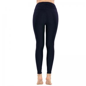 Sexy Butt Lifting Womens Patterned Leggings Textured Booty High Waist Yoga Pant