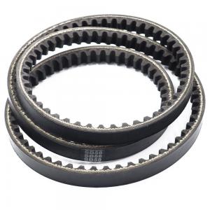 China Customized OEM Support Black Rubber Drive Belt for Motorcycle Spare Parts and Accessories supplier