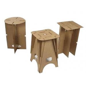 Custom Size Accepted Paper Cardboard Packaging Seat for children