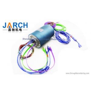 500Rpm 2 Channel USB Ethernet Slip Ring 1000Base-T Through Bore Size 20.4mm