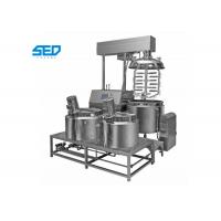 China 300L Ointment Manufacturing Machine Pharmaceutical Use Vacuum Emulsifying Mixer on sale