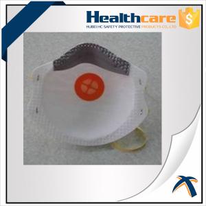 China Earloop Disposable PM2.5 Face Mask NIOSH N95 Pollution Mask With Exhalation Valve supplier