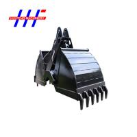 China Double Tank 360 Degree Excavator Bucket Digging Conch Claw on sale