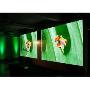China 4mm 5mm Indoor LED Video Wall Screen , Activities Stage Background Screen supplier