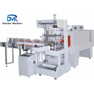 China Shrink Wrapping  Bottle Packing Machine 380v/220v 50hz Touch Screen Control supplier