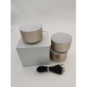 Custom Logo Round Mini Portable Bluetooth Speaker Cube Wireless Speaker