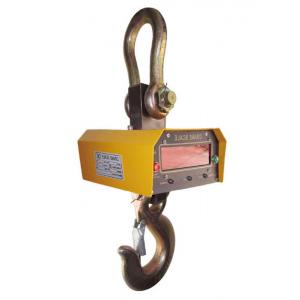 China Lightweight 10 Ton Steel Crane Weighing Scale With Yellow Painting supplier